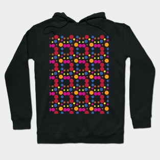 COLOURFUL CIRCULAR PATTERN Hoodie